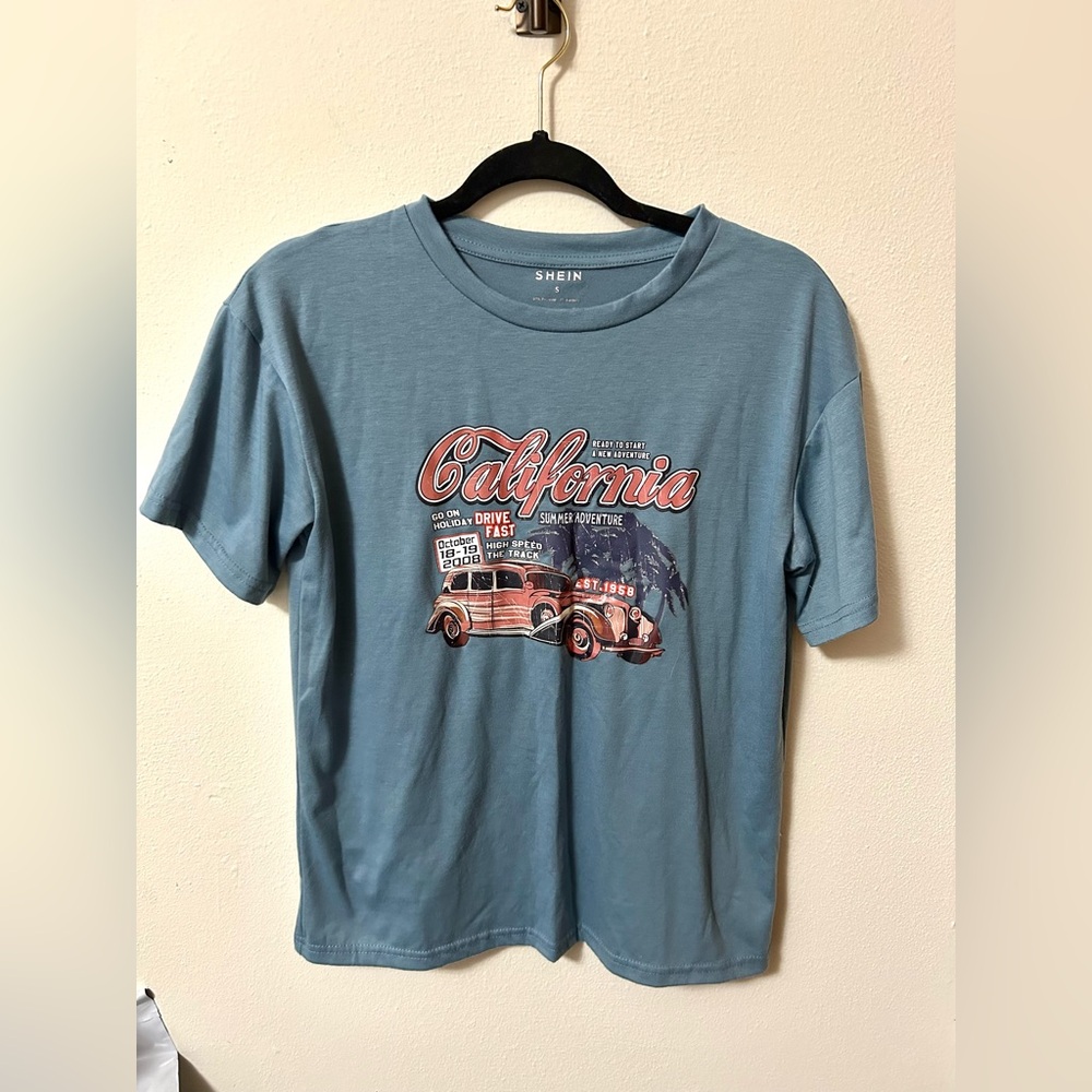 SHEIN California Vintage T-Shirt